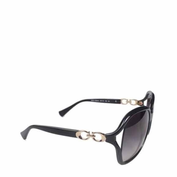 New with Tags Coach Black Kissing C Square Sunglasses with Case Below $19… - Picture 7 of 11
